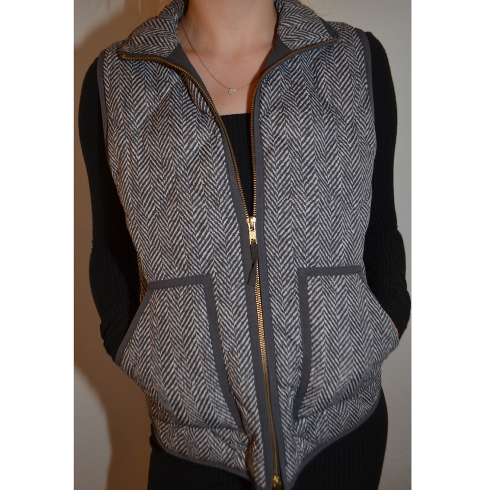 J CREW Down vest down mercantile excursion - Picture 2 of 8